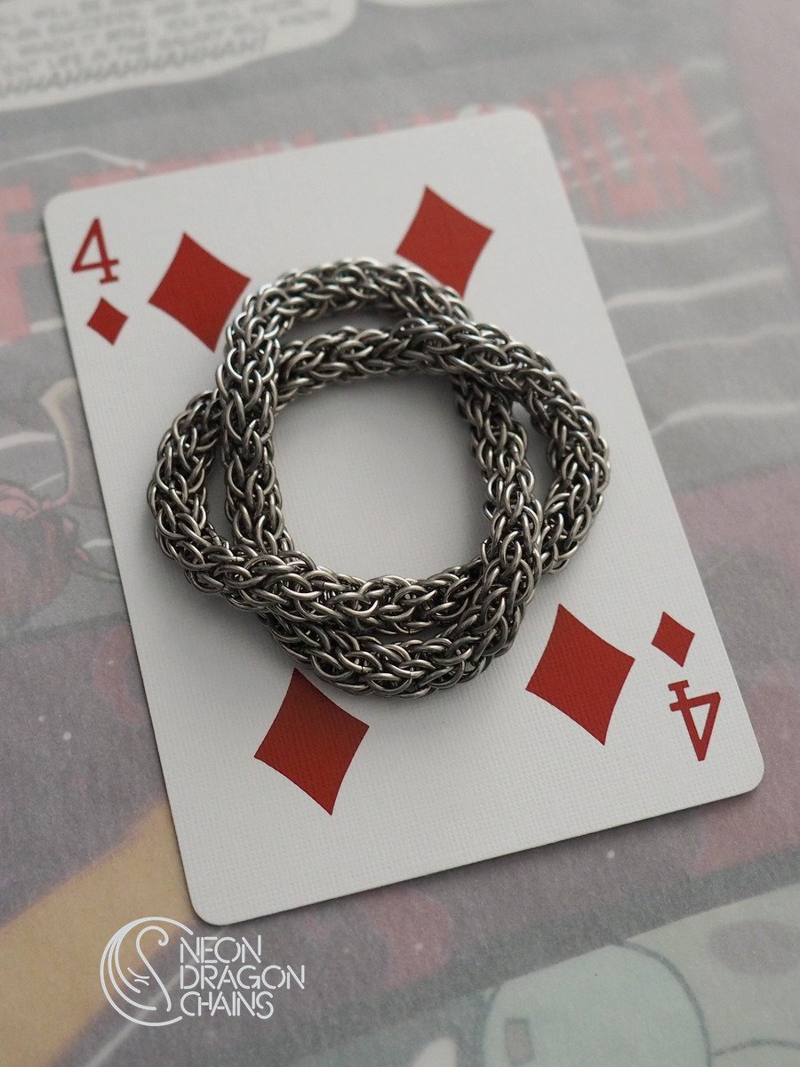 Titanium Infinity Fidget Spinner / OOAK product image (2)