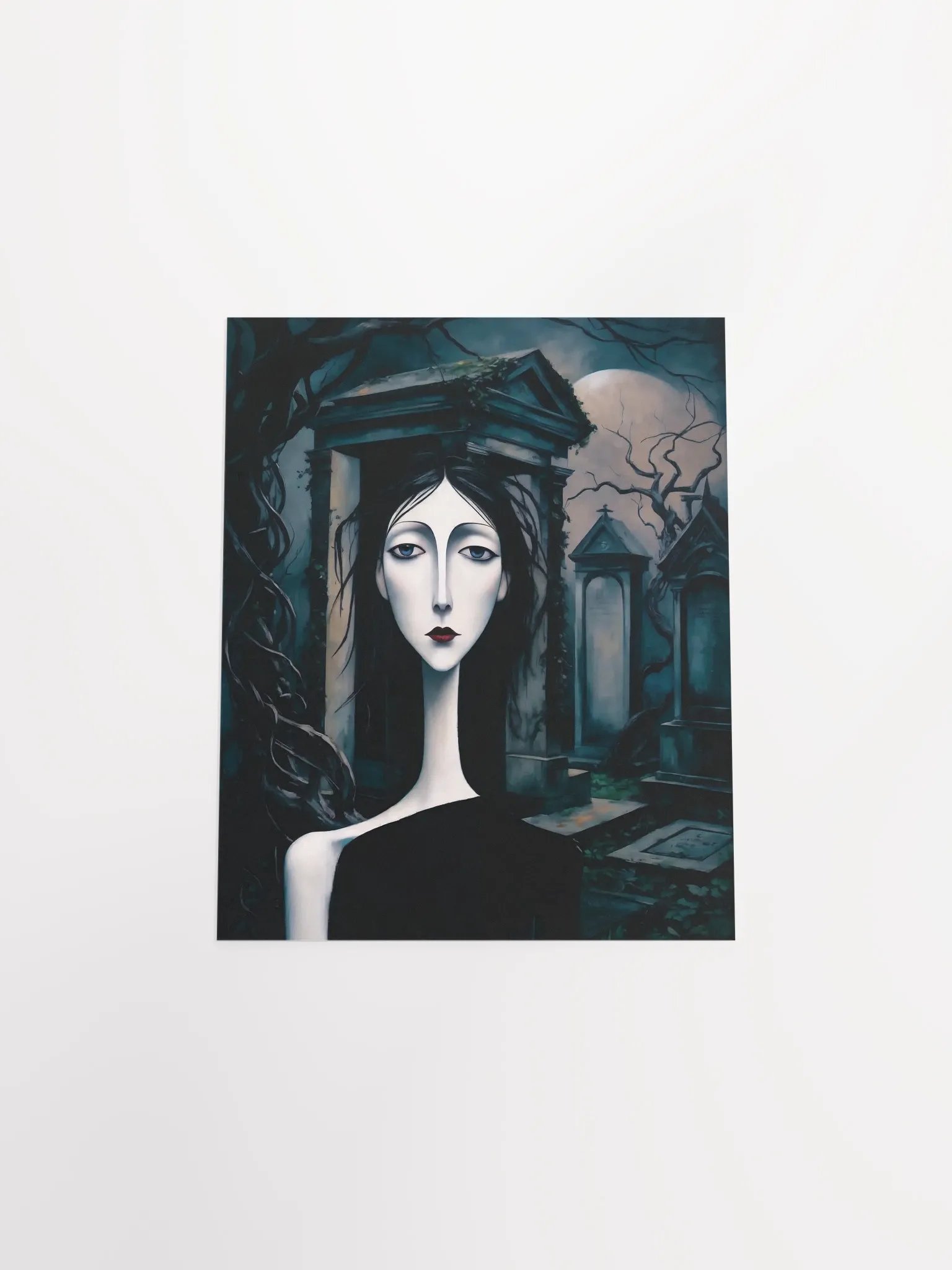Gothic Cemetery Poster product image (25)