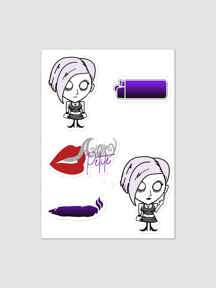[AveryPetite] Kiss Cut Sticker Sheet Generic Kiss Cut Sticker Sheet product image (1)