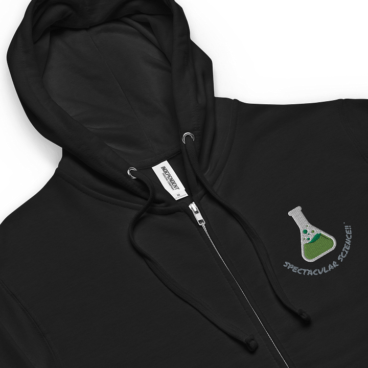 Spectacular Science Embroidered Zip-Up Hoodie product image (1)