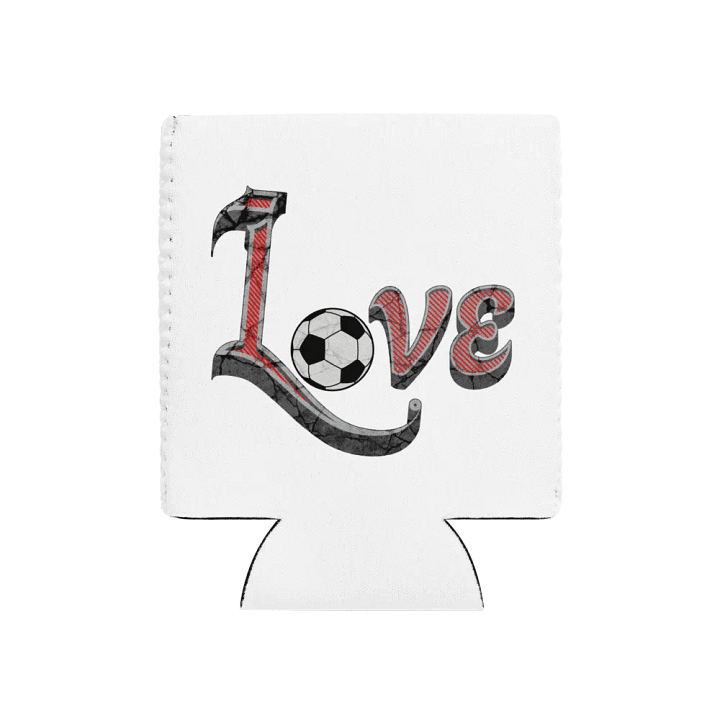 Love Soccer Can Cooler product image (1)