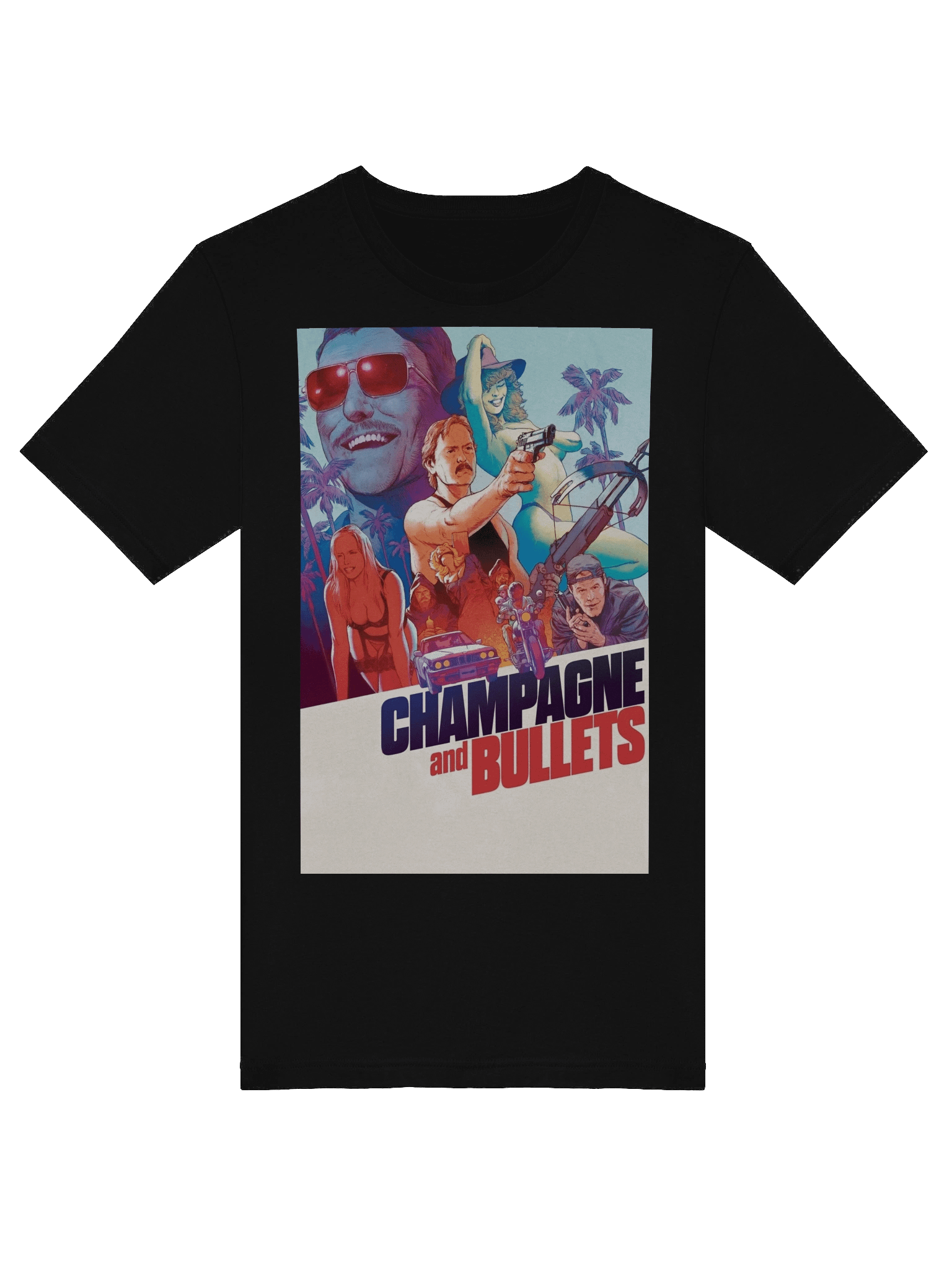 T-Shirt Femme - Champagne & Bullets product image (5)