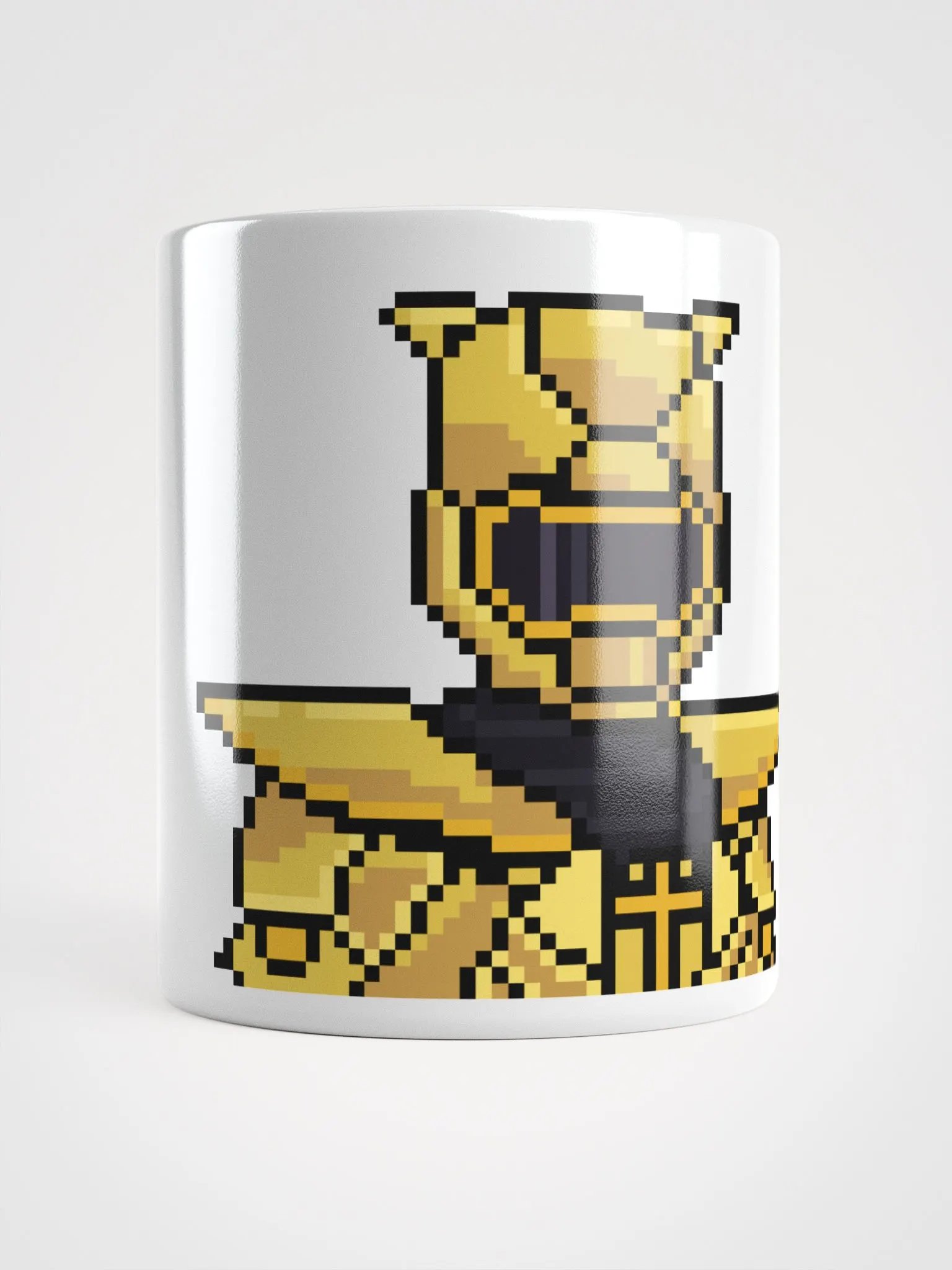 Power Zerp #10213 Yellow Saint Bernard Coffee White Cup product image (9)