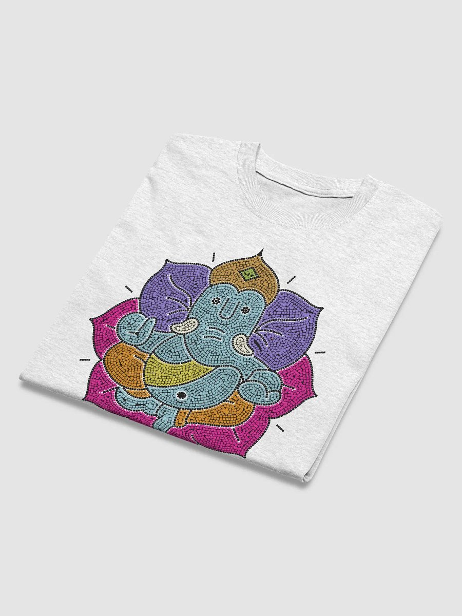 Ganesha Mosaic Lotus Tee - Vibrant Spiritual Art product image (46)