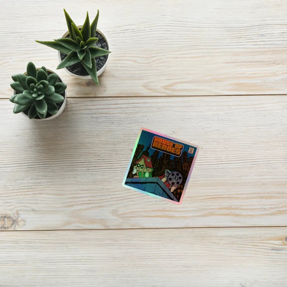 House of Heroes Holographic Sticker product image (10)