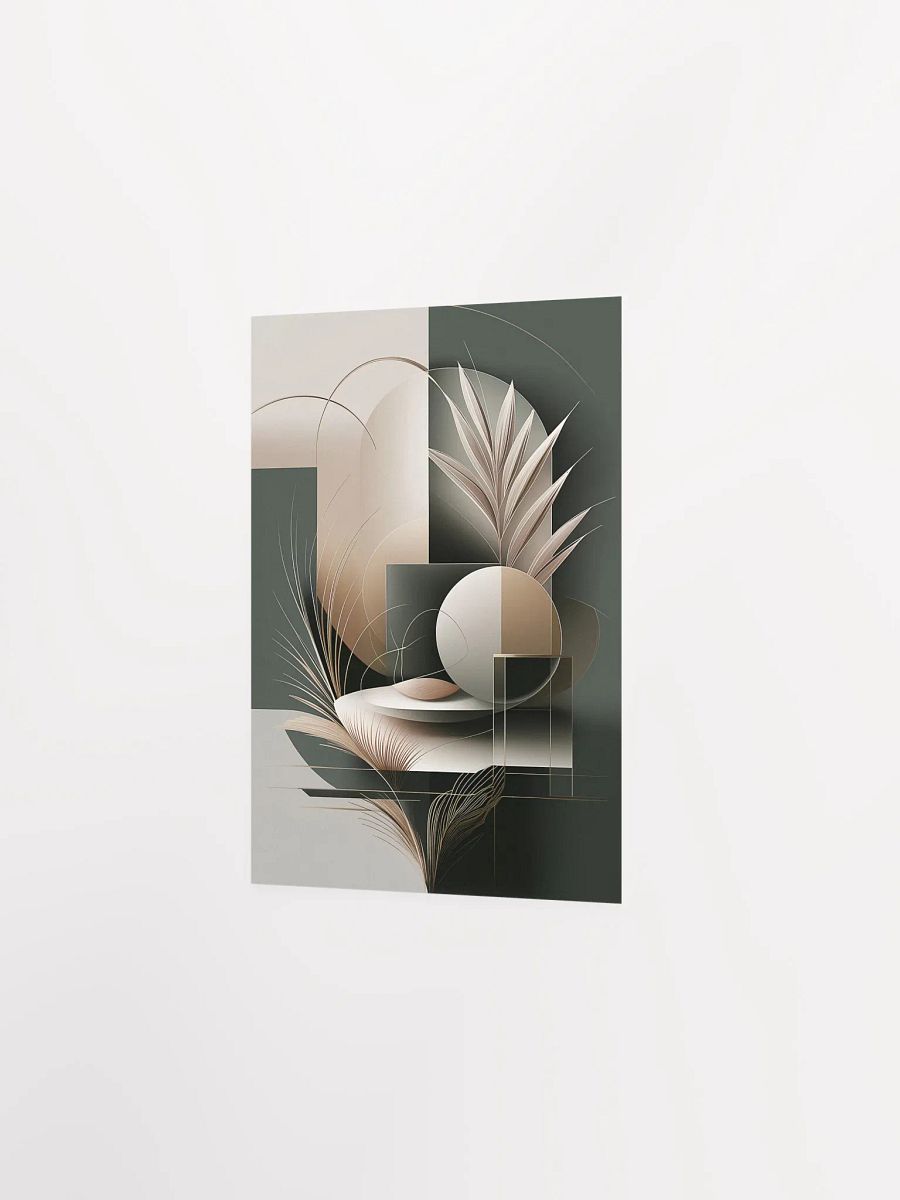 Abstract Botanical Geometric Poster product image (2)