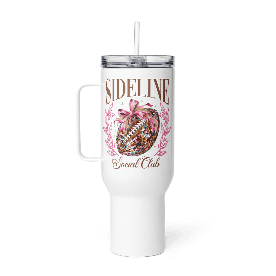 'Sideline Social Club' Travel Mug with a Handle product image (5)