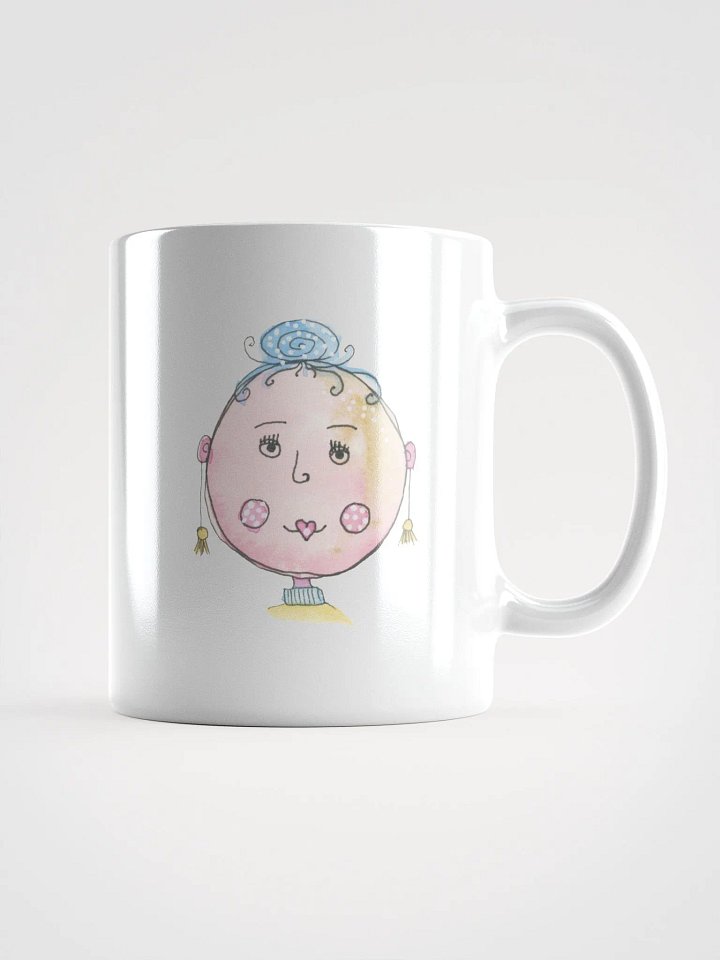 Cheery Faces White Glossy Mug product image (2)