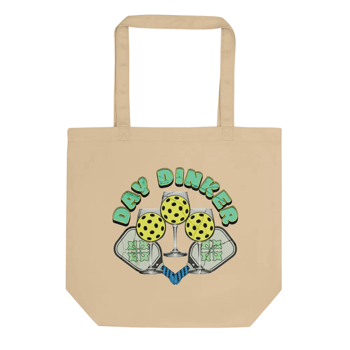 Day Dinker Pickleball Wine Tote Bag product image (1)