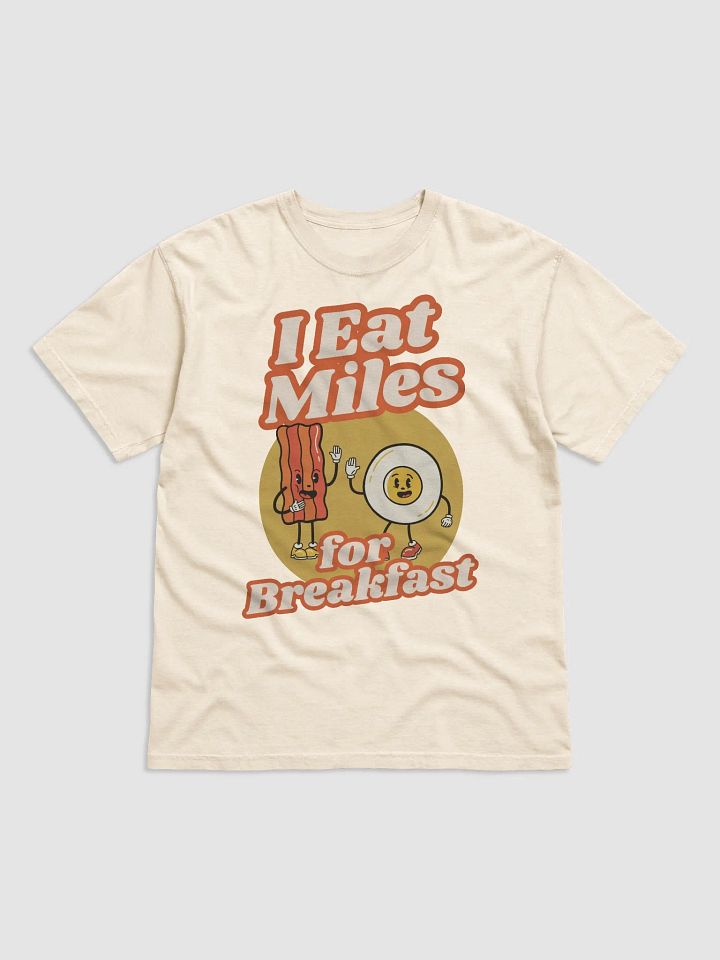 Miles for Breakfast Cotton Tee product image (8)