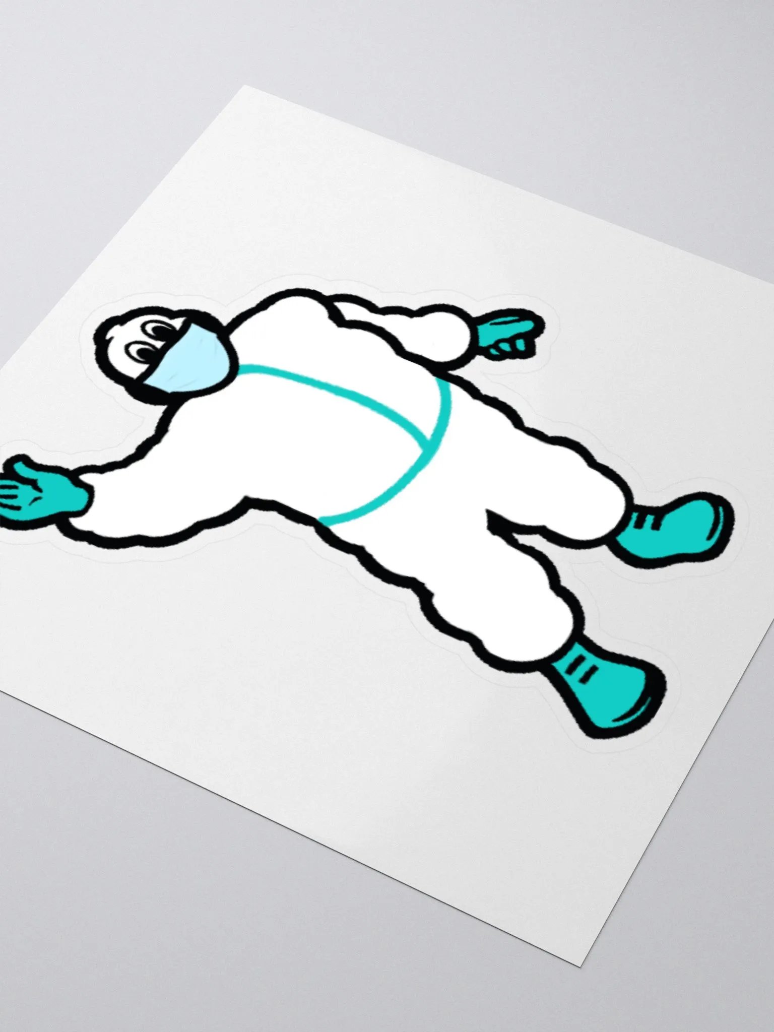 Dr Bibendum Kiss Cut Stickers product image (3)