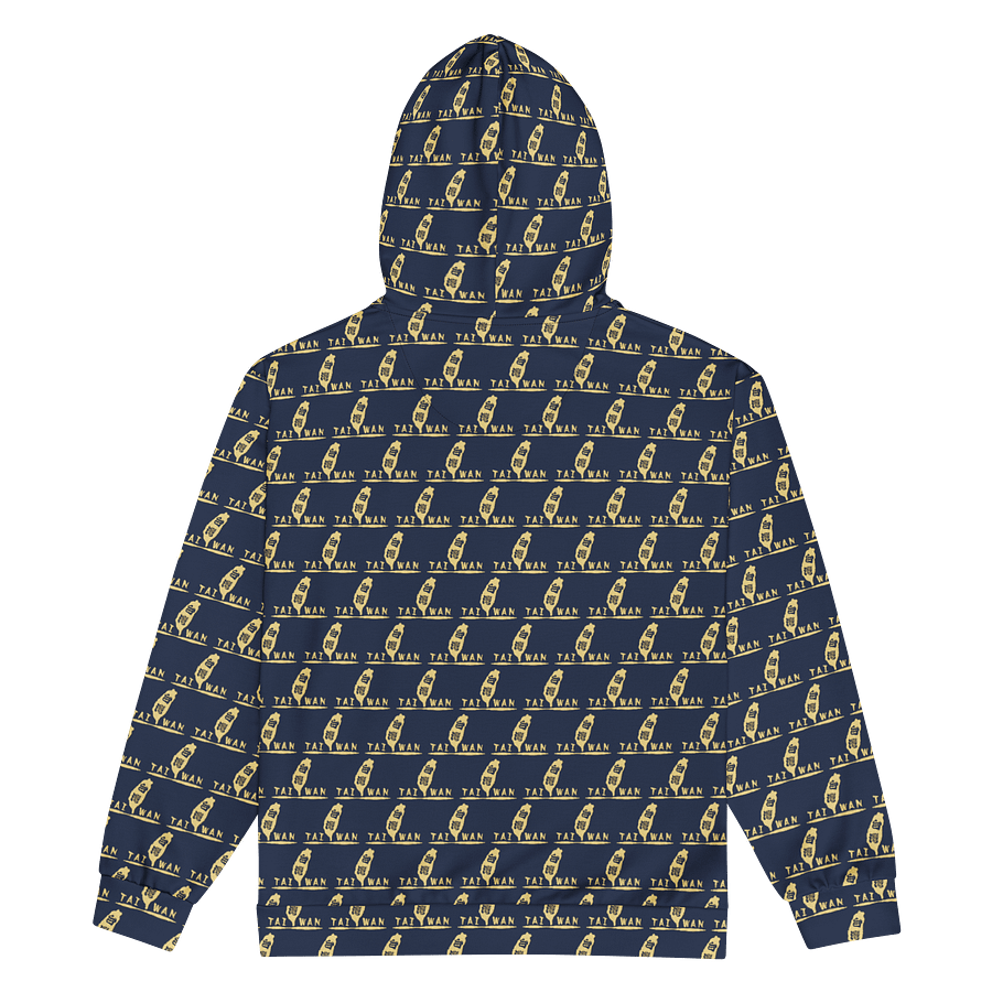 Golden Taiwan Map logo Unisex Zip Hoodie 台灣金湛 男女拉鍊連帽外套 product image (2)