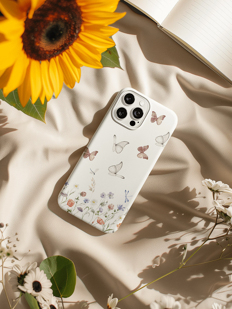 Fluttering Wildflowers iPhone® Case product image (1)