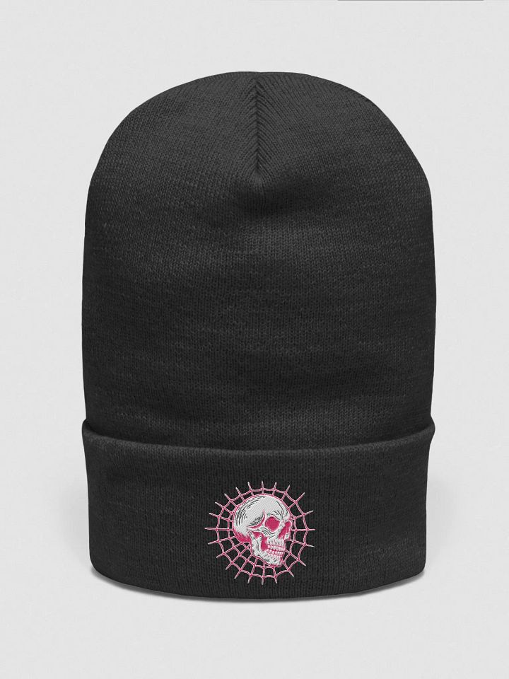 Spider web Skull Pink hat product image (7)