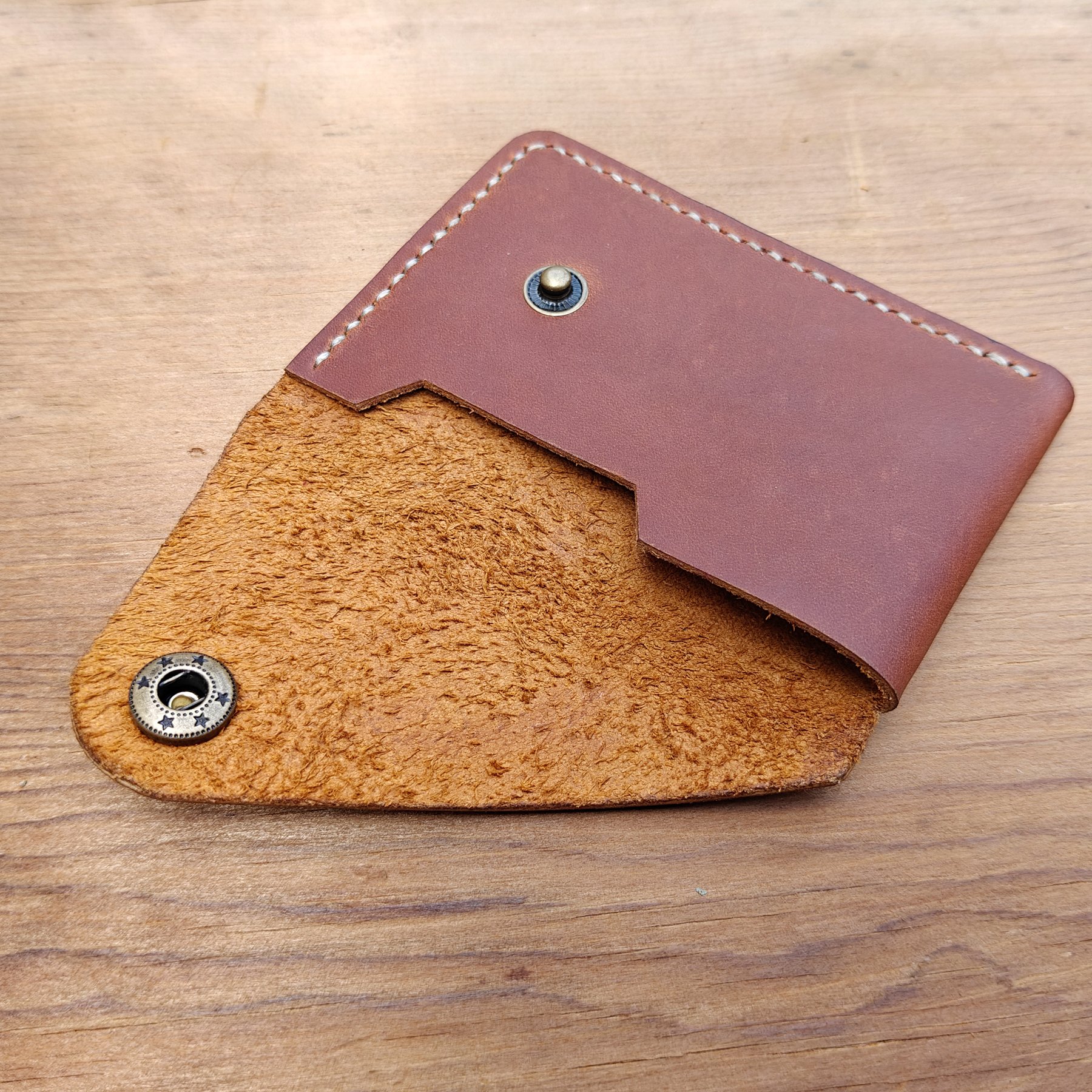 MEEBOY Handmade Leather Business Card Holder, Credit Card Wallet for Men and Women product image (8)