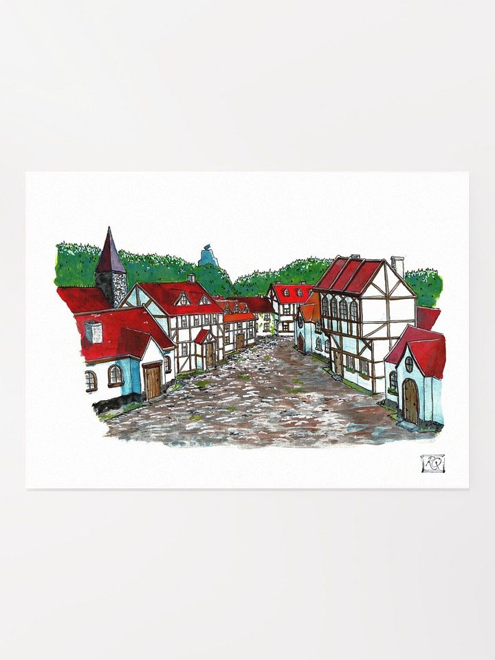 "The Streets of Lodban" | Printed Artwork product image (1)