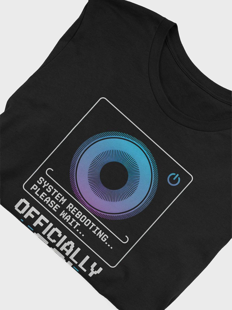 Officially Sixty! System Rebooting T-Shirt | Funny 60th Birthday Tee product image (50)