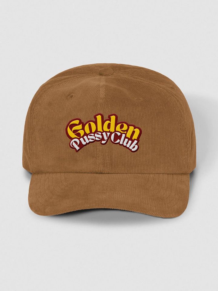 GOLDEN PUSSY CLUB corduroy dad hat product image (2)