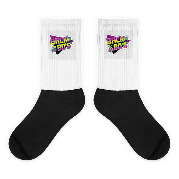 Back to the 80's socks product image (1)