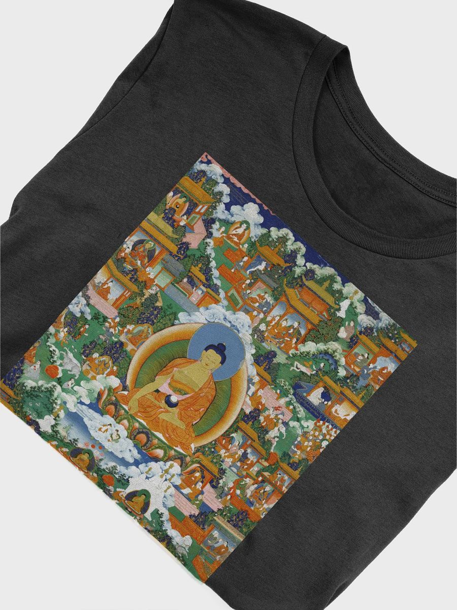 Shakyamuni Buddha Traditional Buddhist Thangka Art T-Shirt product image (5)