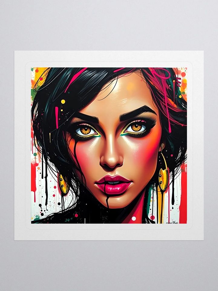 Vibrant Femme Fatale Stickers product image (1)