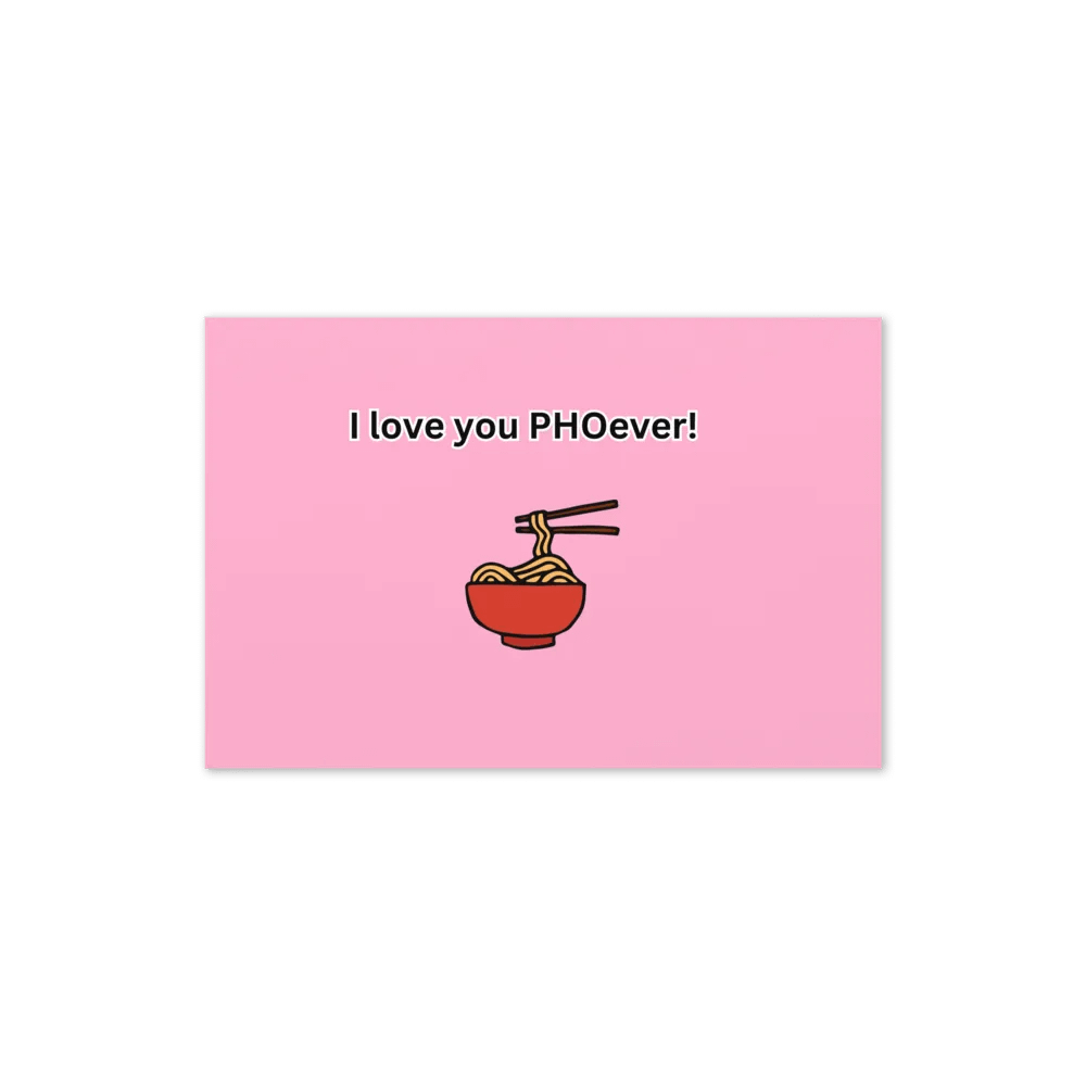 I love you PHOever! Card product image (6)