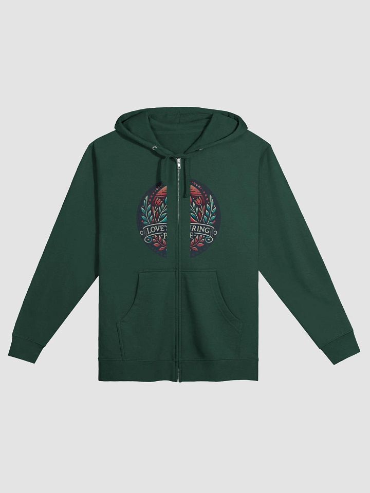 Enduring Love Floral Zip-Up Hoodie product image (7)