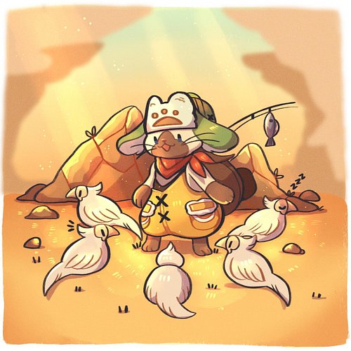 I’ve been playing monster hunter wilds and I love this game so much! 
.
.
.
.
.
.
.
.
#monsterhunter #monsterhunterwilds #cat...