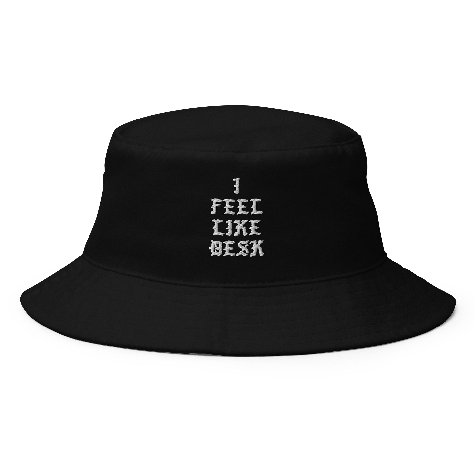 I FEEL LIKE DESK EMBROIDERED BUCKET HAT product image (1)