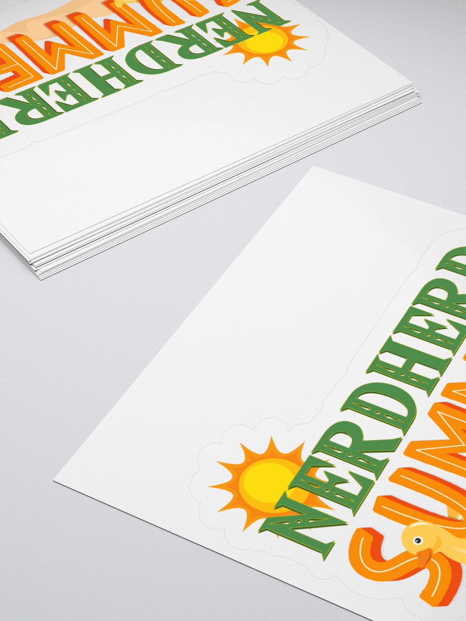 Nerd Herd Summer Sticker product image (10)