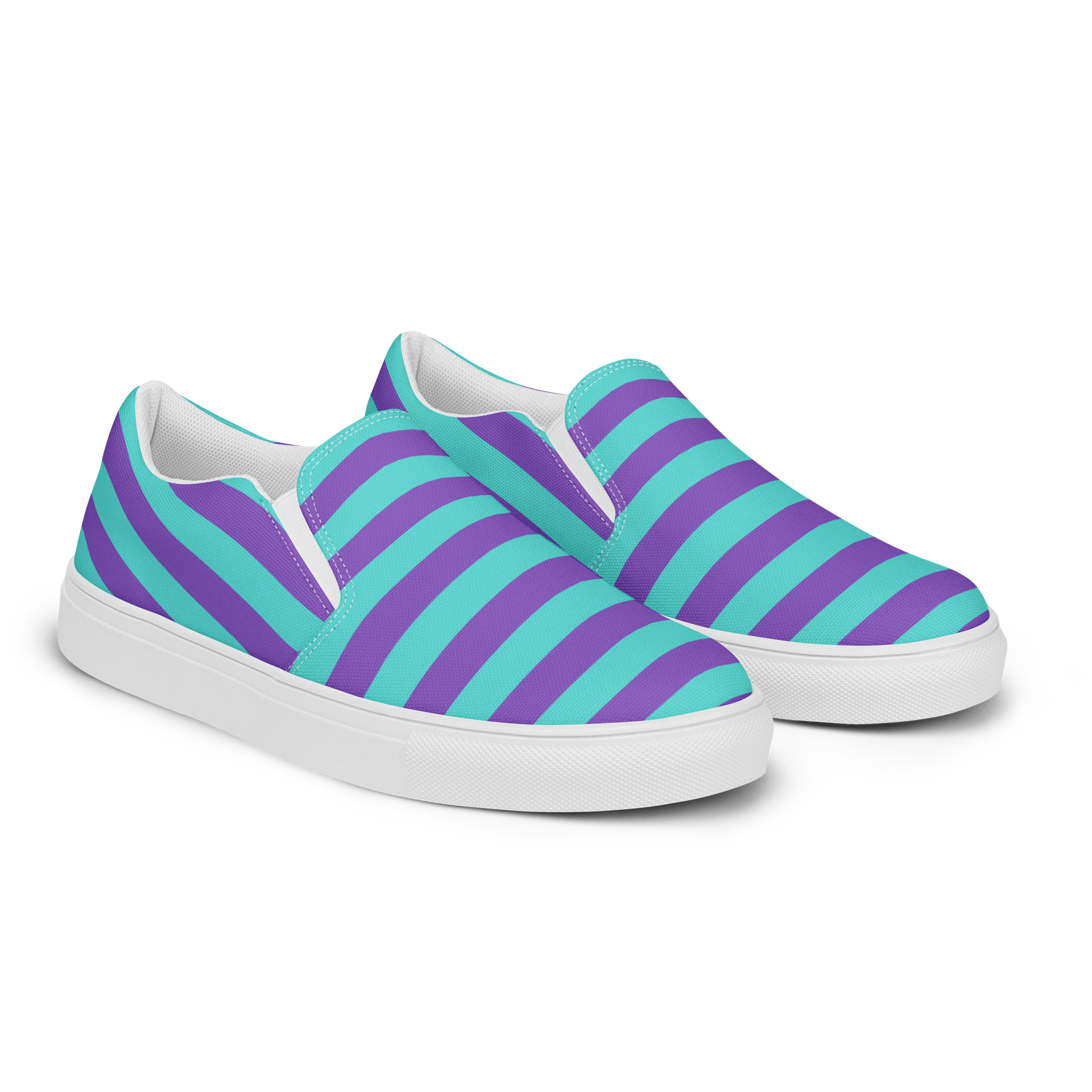Striped Men's Slip-On Shoes product image (2)