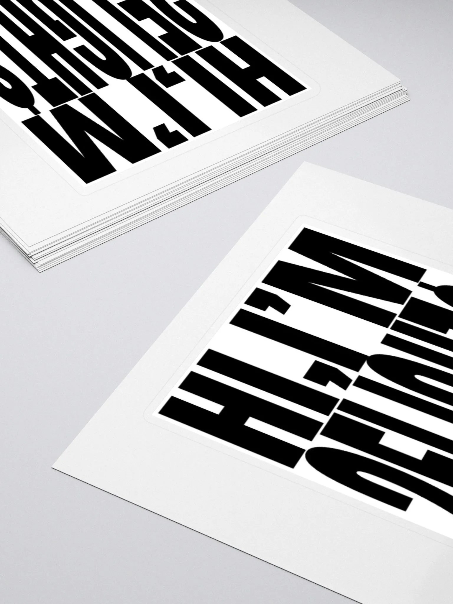 Hi, im 2flight$ sticker product image (13)