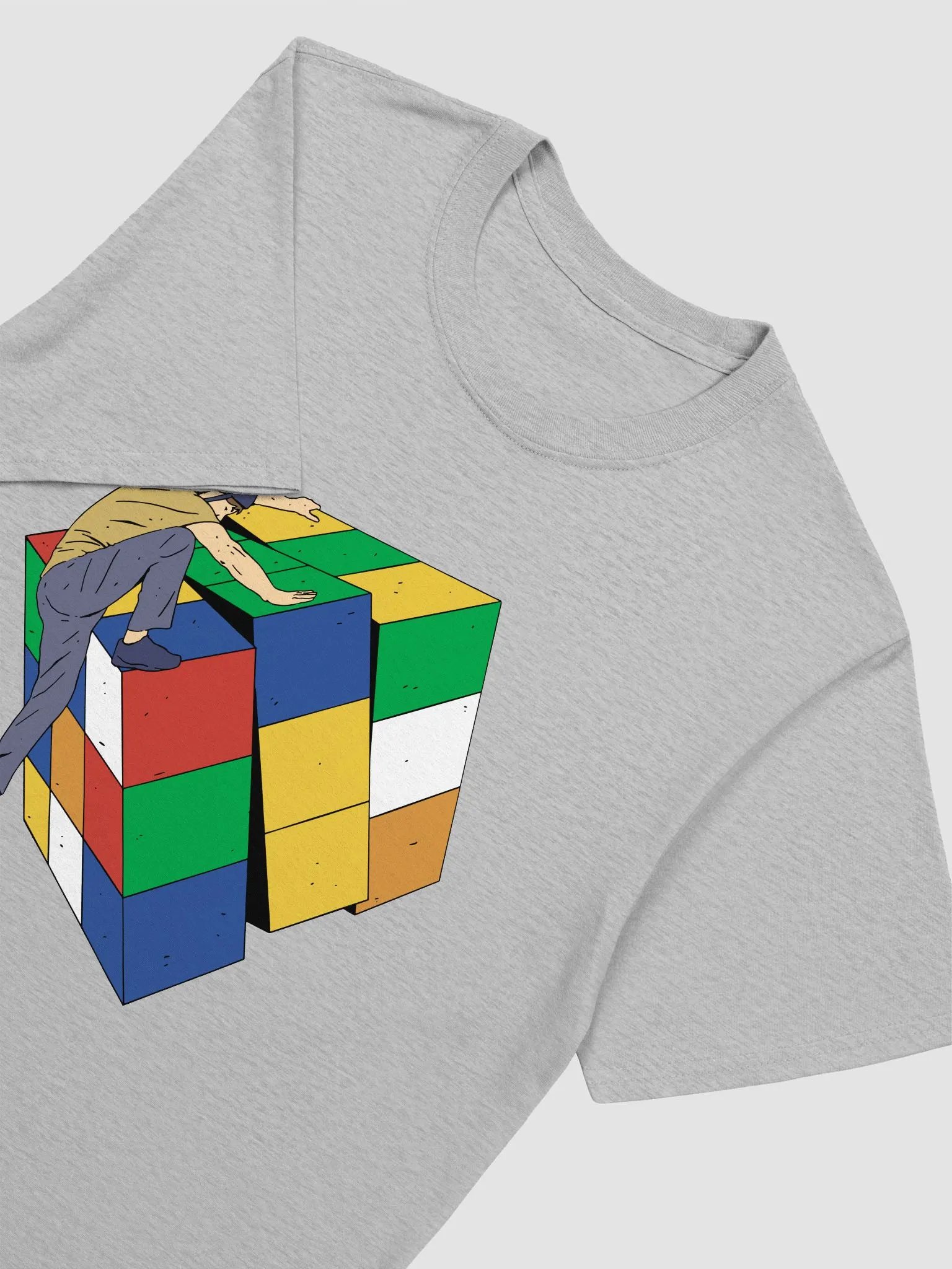 Cubik Climber Unisex T-Shirt product image (6)