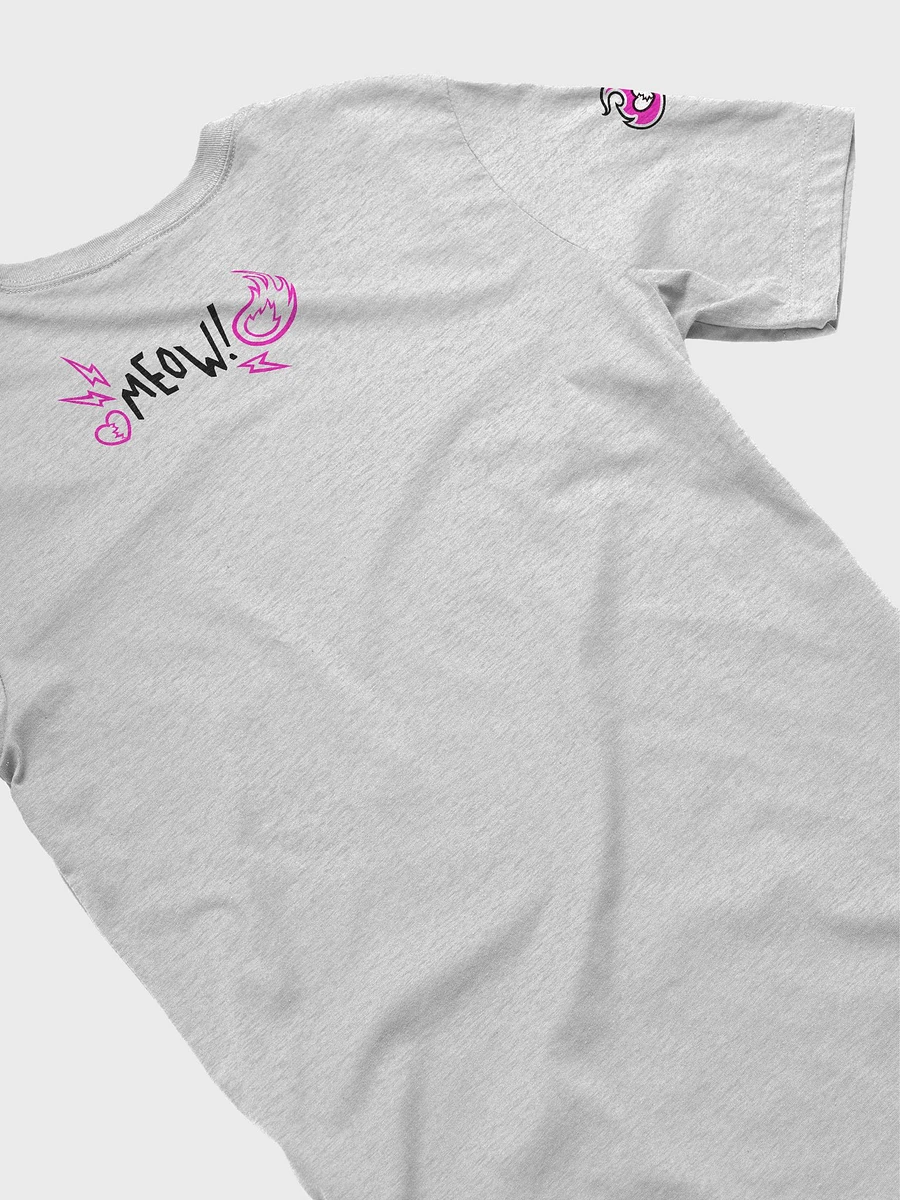 Heartbreaker Virtual Meow // T-Shirt - Hot Pink - Light Mode product image (4)