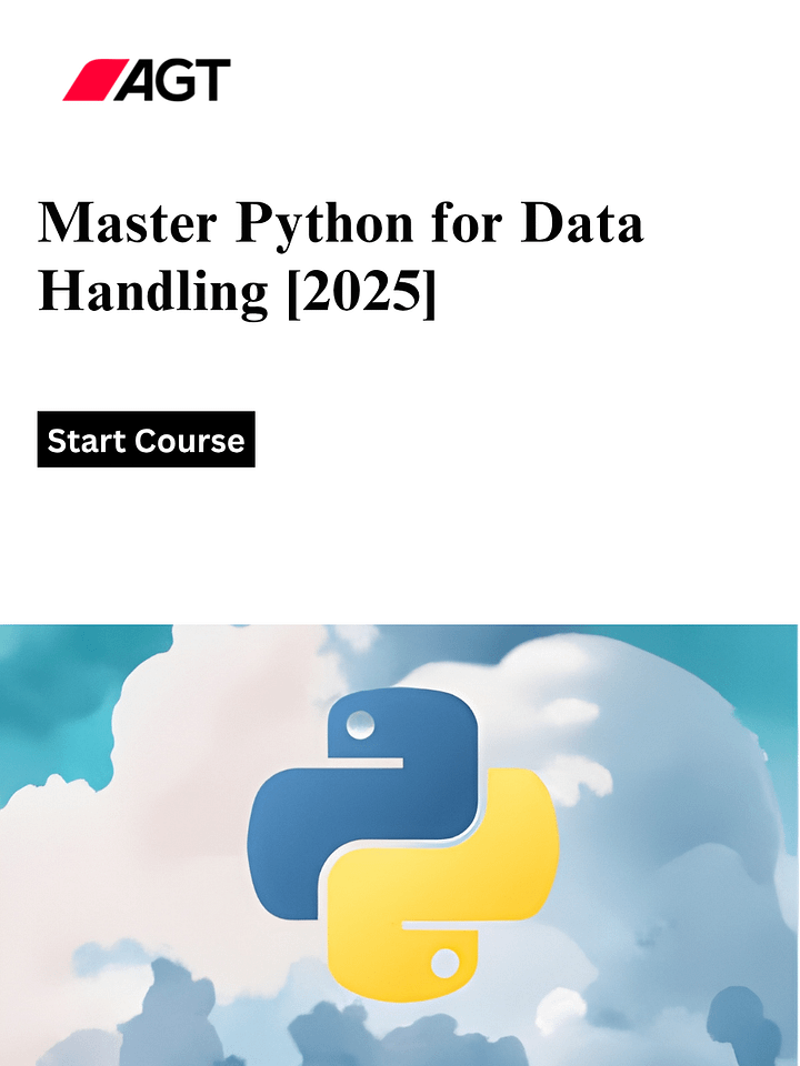 Master Python for Data Handling [2025] product image (1)