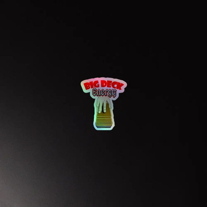 Big Deck Energy Red Sticker product image (4)