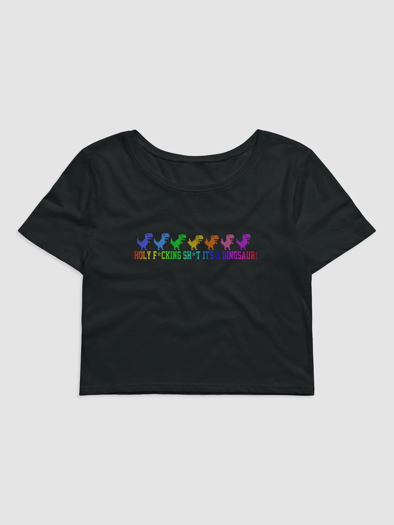 Dino Pride Crop Top product image (2)