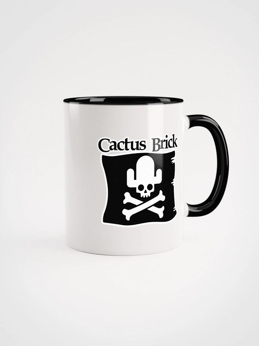 Cactus Brick (Mug) - Pirate Flag product image (3)