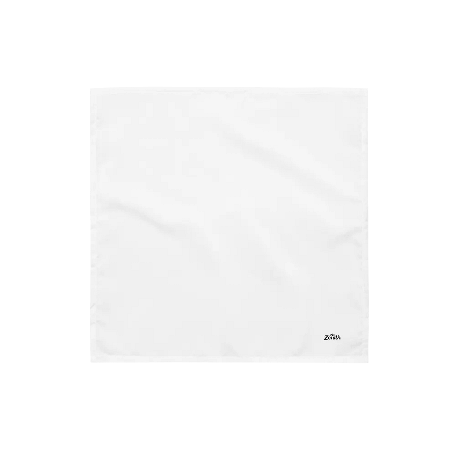 Zenith Eco-Friendly White Bandana - UPF50+ Protection & Stylish Design product image (4)