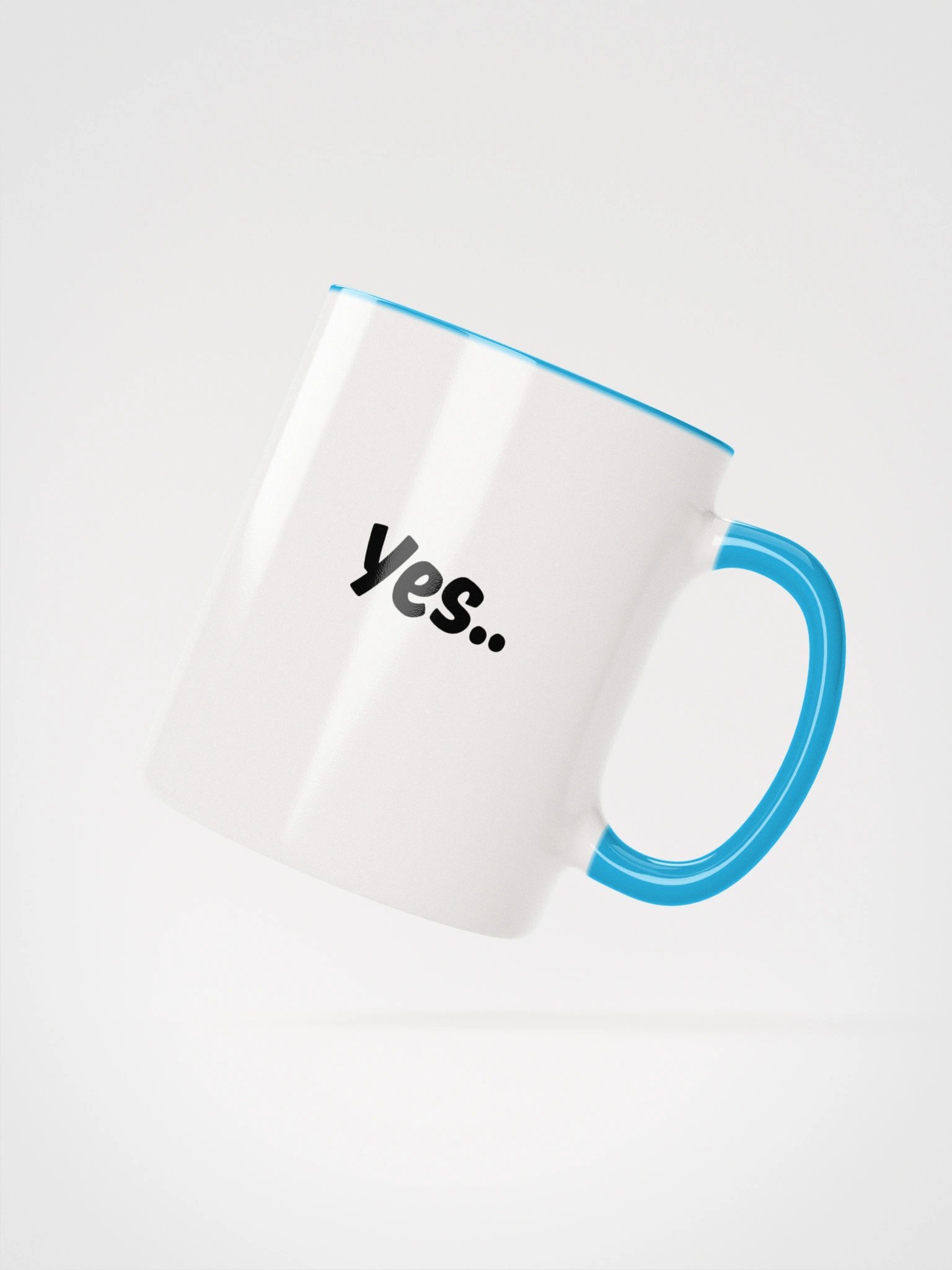 “Yes..” My Vibe Ceramic Mug with Color product image (3)