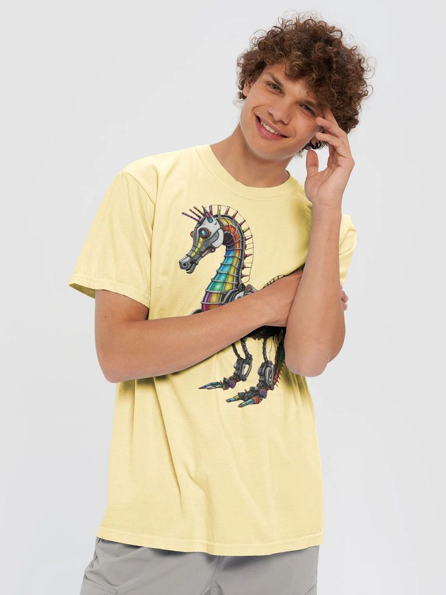 Sea Horse Robot T Shirt product image (29)