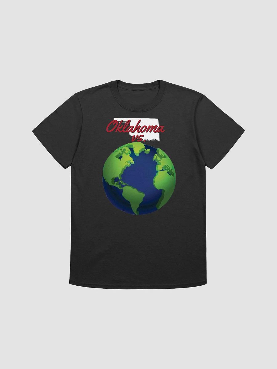 Oklahoma vs. The World T-shirt (3D Globe) product image (2)