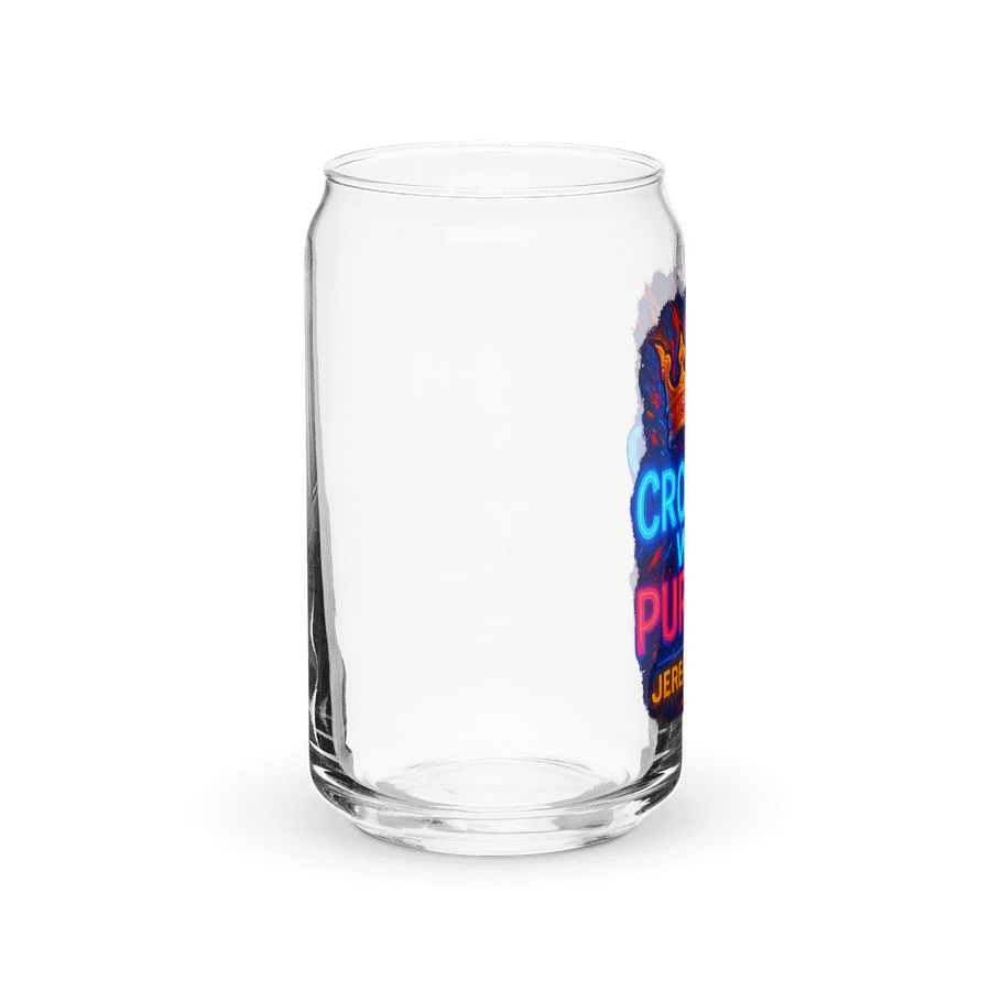 CROWNED WITH PURPOSE — Neon Can-Shaped Glass (Jeremiah 29:11) product image (8)