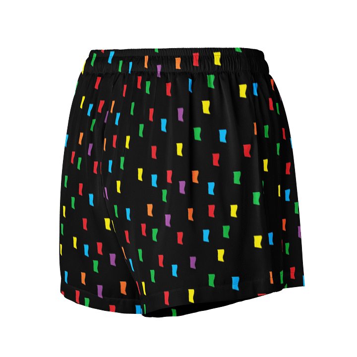 Confetti All-Over Print Women's Pajama Shorts product image (2)