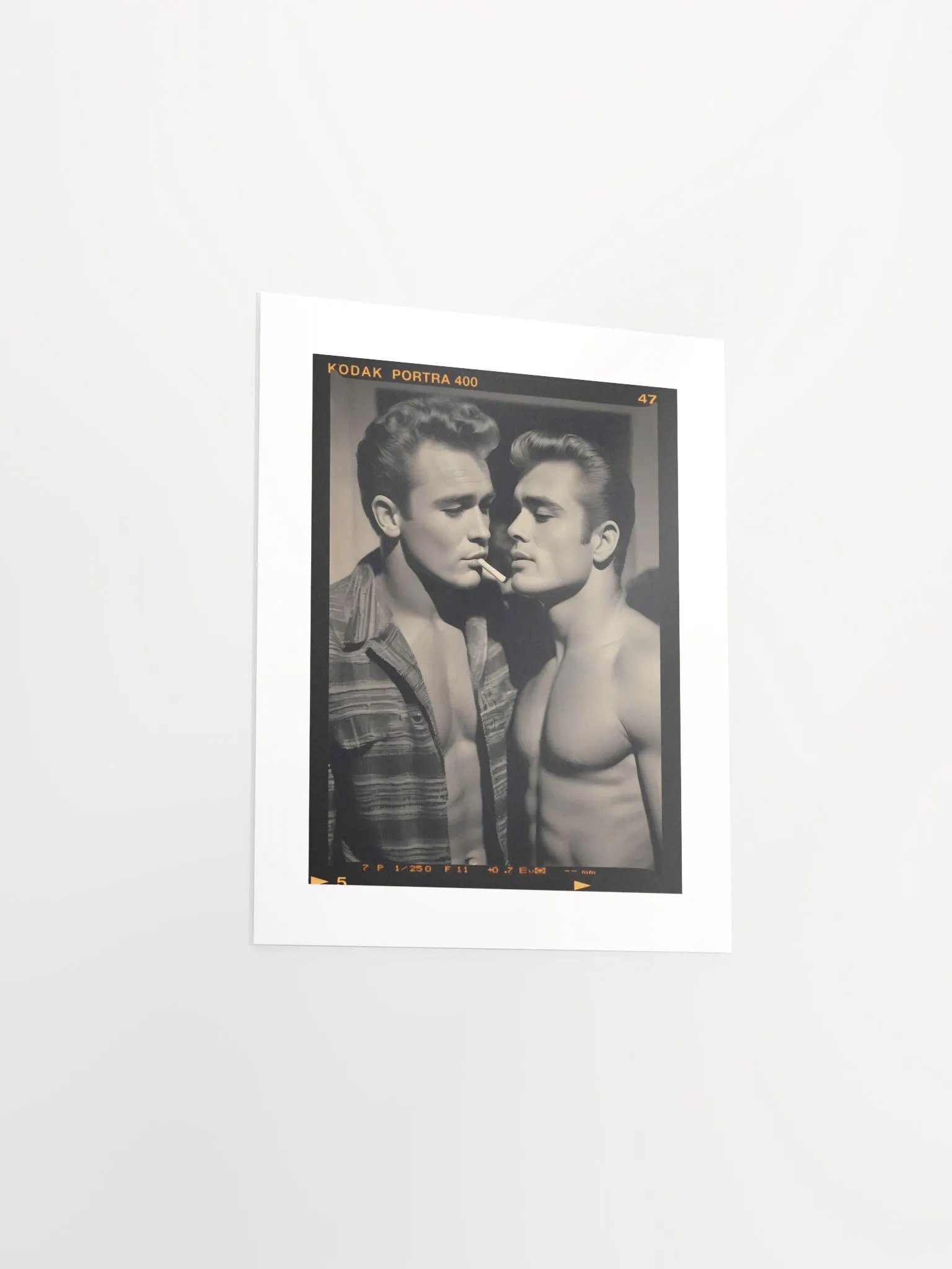 Wishing He Could Quit The Smoking Man 1961 - Print product image (3)