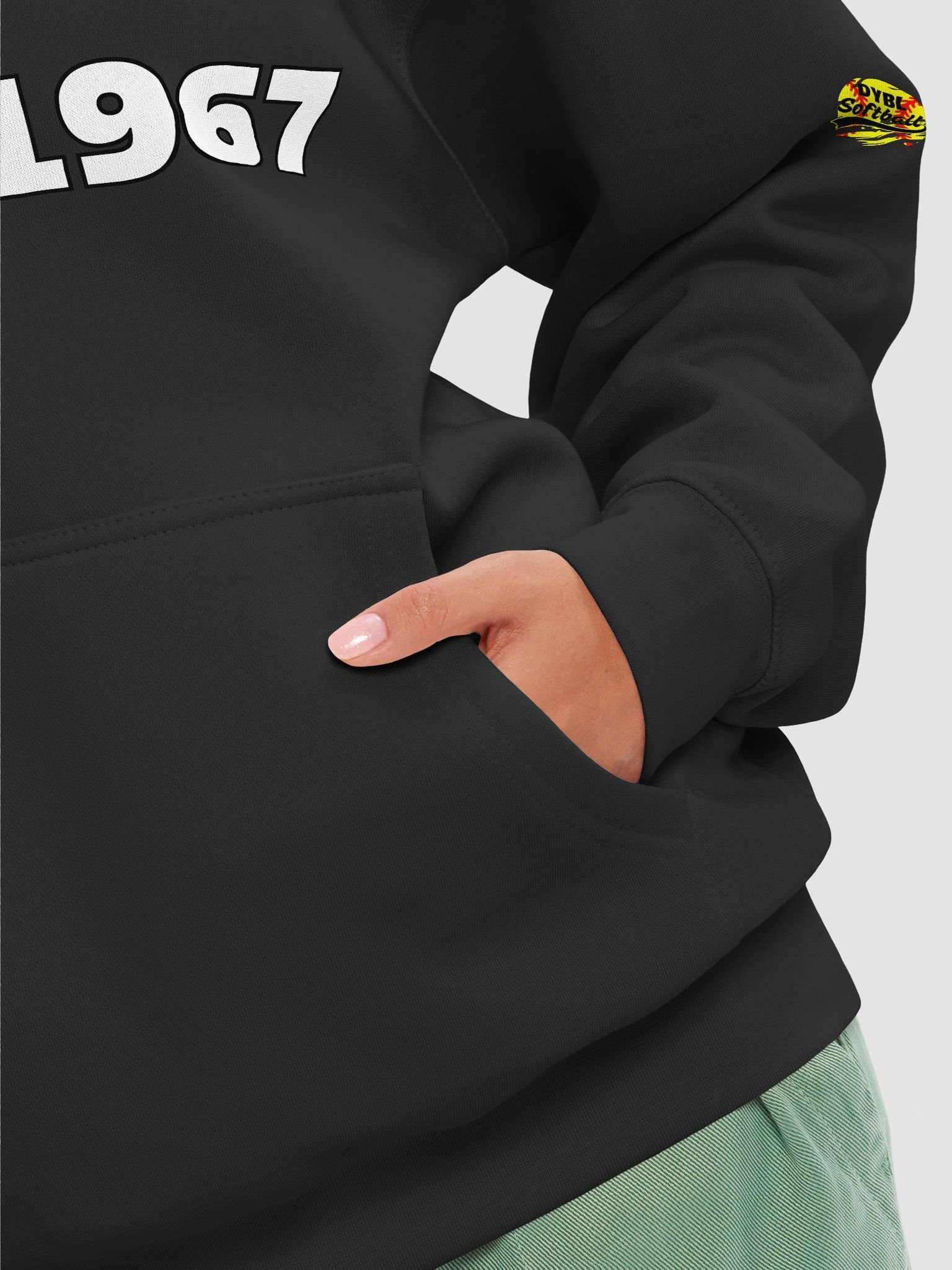 DYBL Softball Logo Premium Hoodie product image (8)