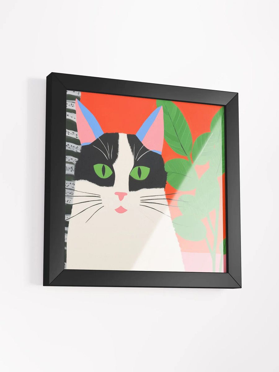 Vibrant Cat's Whiskers Framed Poster product image (32)