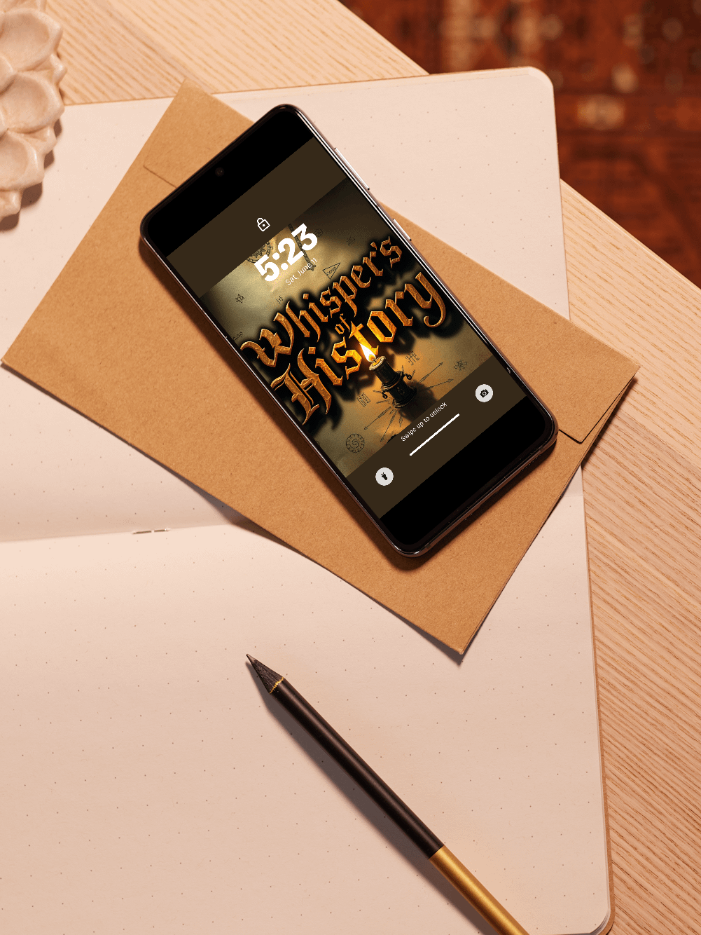 Whisper's of History bundle ( Soy Wax Candle + Digital files) product image (6)