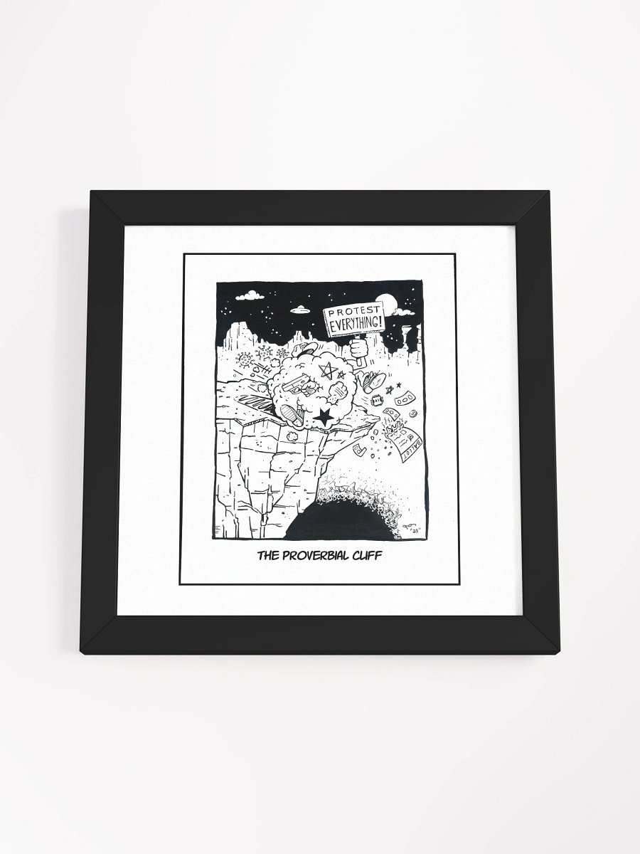 The Proverbial Cliff - Framed product image (4)