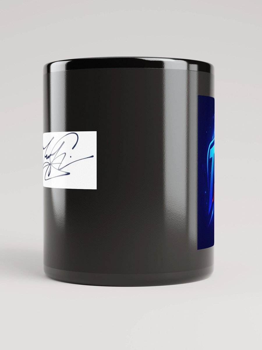 Tony Saiz Signature Logo Black Glossy Mug (2025) product image (9)